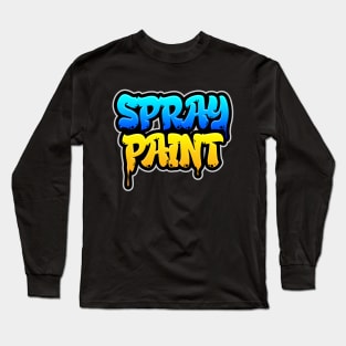 Spray Paint Long Sleeve T-Shirt